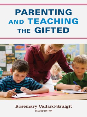 cover image of Parenting and Teaching the Gifted